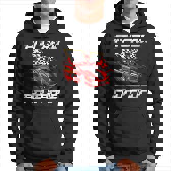 Pit Crew Pop Pop Race Car Birthday Racing Car Family Hoodie - Thegiftio UK
