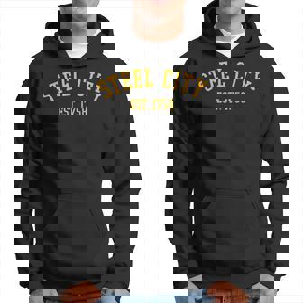 Pittsburgh Sl City Est 1758 Vintage Hoodie | Seseable CA