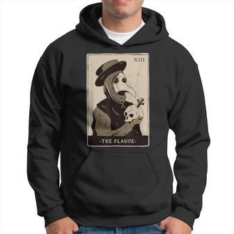 The Plague Doctor Tarot Card Occult Gothic Satanic Hoodie - Thegiftio UK