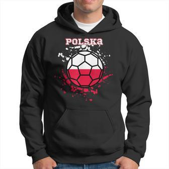 Polen Fußball Polska Fan-Trikot Mit Polnischer Flag Kapuzenpullover - Seseable