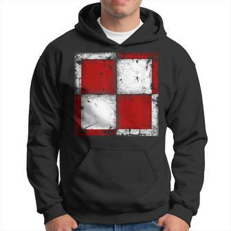 Polish Air Force Szachownica Lotnicza Poland Polska Hoodie - Thegiftio UK