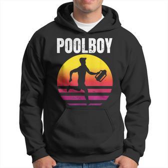 Poolboy Bademeister Lifeguard Swimming Pool Indoor Pool Kapuzenpullover - Seseable