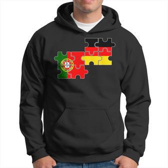 Portugal Germany Flag German Portuguese Kapuzenpullover - Geschenkecke