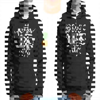 Positive Vibe Only Transfer Day Pineapple Infertility Ivf Hoodie - Thegiftio UK