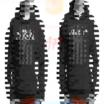 President Trump Support Patriotic Maga Af Hoodie - Thegiftio UK
