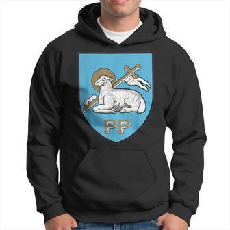 Preston Coat Of Arms Flag Souvenir Hoodie - Thegiftio UK