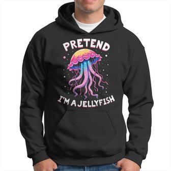 Pretend I'm A Jellyfish Ocean-Themed Costume Hoodie - Thegiftio UK