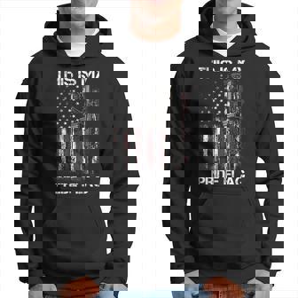 This Is My Pride Flag Gun Usa American 4Th Of July On Back Hoodie - Thegiftio UK