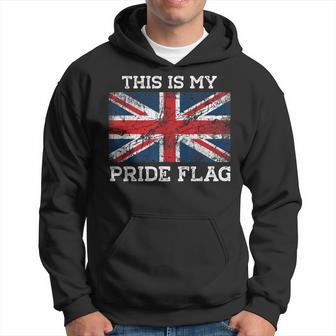 This Is My Pride Flag Uk British Patriotic Remembrance Day Hoodie - Thegiftio UK