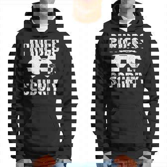 Princess Security Halloween Costume Dad Boy Hoodie | Mazezy