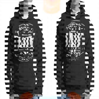 Promoted To Daddy 2025 Dad Est 2025 Daddy To Be 2025 New Dad Hoodie - Thegiftio