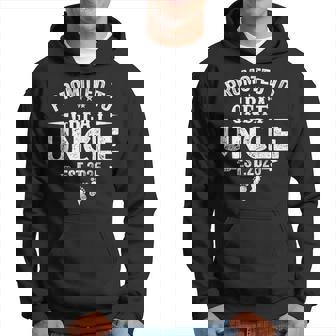 Promoted To Great Uncle Est 2025 Soon To Be New Uncle Hoodie | Seseable CA