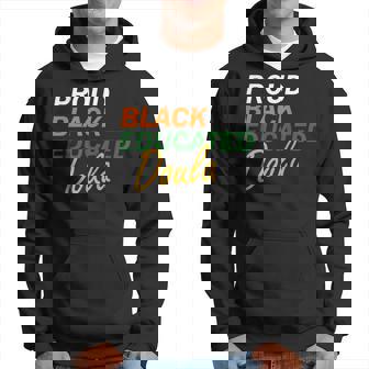 Proud Black Educated Doula Midwife Pregnancy Afrocentric Hoodie - Monsterry