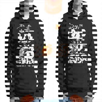 Proud Dad Of A 2025 Senior Football Graduate Hoodie - Thegiftio UK