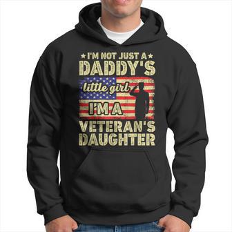 Proud Daughter Of A Veteran Veterans Day Veteran's Daughter Hoodie - Thegiftio UK