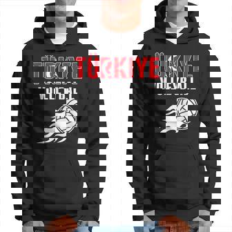 Proud Türkiye Volleyball Fan Jersey Pride Turkey Flag Sport Hoodie - Monsterry