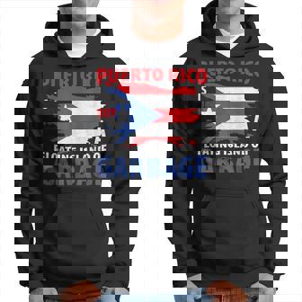 Puerto Rico La Isla Del Encanto Puerto Rican Flag Retro Hoodie - Thegiftio