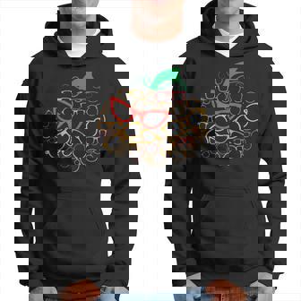 Pumpkin Eye Glasses Optometry Ophthalmologist Optician Hoodie - Thegiftio