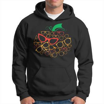Pumpkin Eye Glasses Optometry Ophthalmologist Optician Hoodie - Thegiftio UK