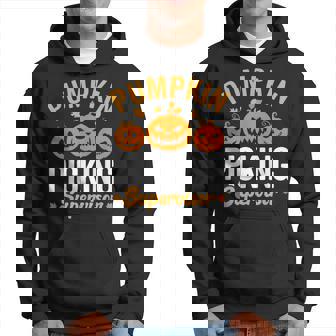 Pumpkin Picking Supervisor Family Matching Pumpkin Patch Hoodie - Thegiftio UK