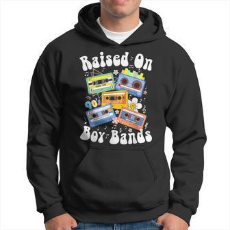 Raised On 90S Boy Bands Cassette Tape Retro Kapuzenpullover - Geschenkecke