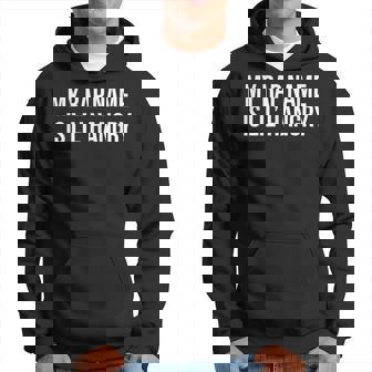 My Rap Name Is Lil’ Hangry Hoodie | Seseable UK