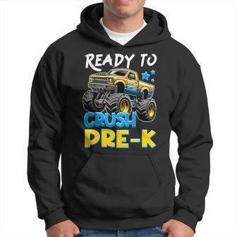 Ready To Crush Pre-K Back To School Preschool Boys Hoodie - Thegiftio UK