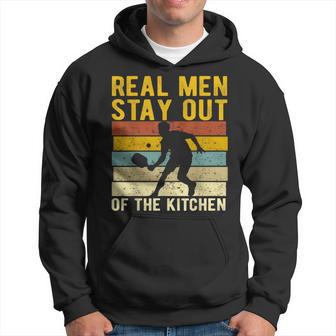 Real Stay Out Of The Kitchen Pickleball Player Hoodie - Thegiftio UK