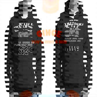 Red Head Novelty Relationship Top Valentines Hoodie - Thegiftio UK
