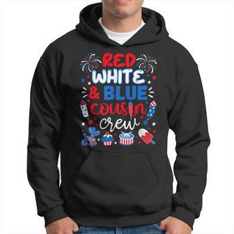 Red White And Blue Cousin Crew 2024 4Th July Matching Family Hoodie - Monsterry DE