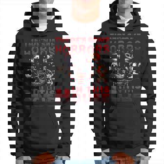 There's Some Horrors In This House Horror Characters Hoodie - Seseable
