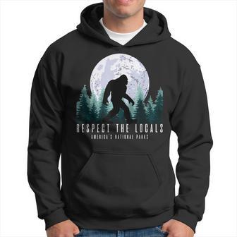 Respect The Locals America's National Park Bigfoot Hoodie - Thegiftio UK