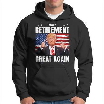 Retired 2024 Retirement 2024 Retiring 2024 Trump Great Again Hoodie - Thegiftio UK