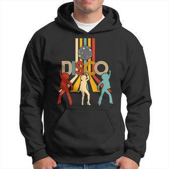 Retro 70S Disco Vintage Dancing Disco Ball Hoodie - Thegiftio UK