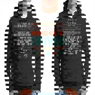 Retro Badge Worlds Best Driver Sudadera - Regaloses