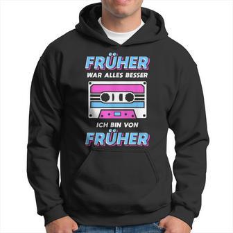 Retro Cassette 70S 80S Fancy Dress 80S 90S Festival Kapuzenpullover - Geschenkecke