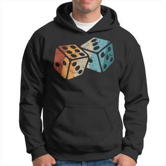 Retro Dice Gameintage Dice Kapuzenpullover - Geschenkecke