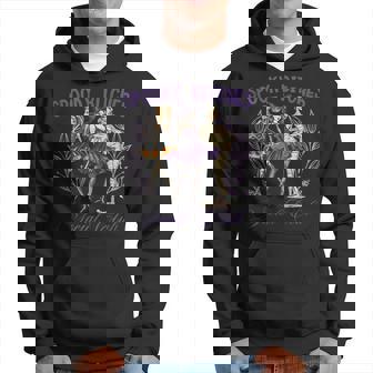 Retro Spooky Bitch Social Club Ghost Halloween Season Hoodie - Thegiftio