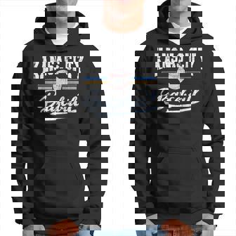 Retro Game Day Vintage Kansas City Baseball Hoodie | Seseable CA
