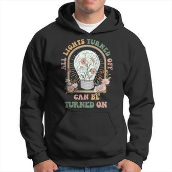 Retro The Light That Turns Off Can Be Turned On Hoodie - Thegiftio UK