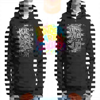 Retro Neon Kindergarten Squad Back Back To School Hoodie - Thegiftio