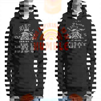 Retro Not Aspiring To Be Humble Hoodie | Seseable CA