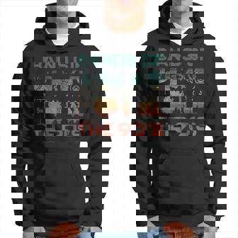 Retro Popular Music Bands Of The 90S Vintage Rock Hoodie | Seseable UK