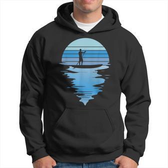 Retro Stand Up Paddler Stand-Up Paddle Water Sports Paddle Kapuzenpullover - Geschenkecke