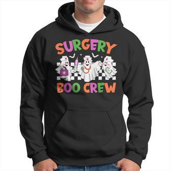Retro Surgery Boo Crew Surgical Tech Halloween Costumes Hoodie - Thegiftio UK