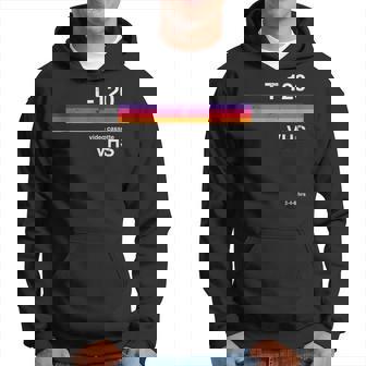 Retro Vhs Tape Graphics 80S 90S Nostalgia Hoodie - Monsterry