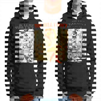 Retro Vintage Cowgirl The Hell I Won't Hoodie - Thegiftio UK