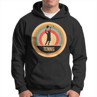 Retro Vintage Tennis For Tennis Players Hoodie - Thegiftio UK