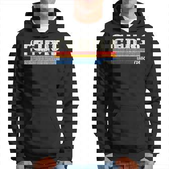 Rétrointage 70S 80S Style Feurs France Sweat à capuche - Cadeauxyz