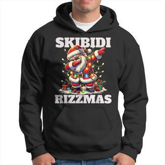 Rizz Christmas Santa Xmas Gen Alpha Skibidi Rizzmas Hoodie - Thegiftio UK
